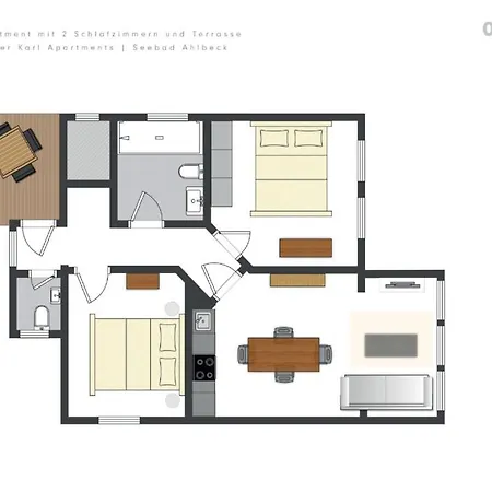 Ostkueste - Kaiser Karl Design Apartmán Heringsdorf (Usedom)