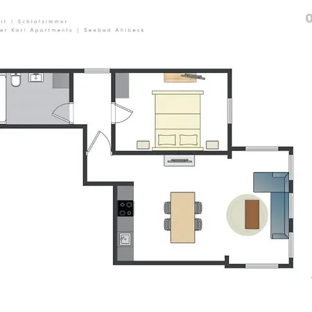 Apartmán Ostkueste - Kaiser Karl Design *